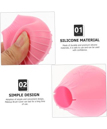 DOITOOL 6pcs Makeup Brush Dust Cover Makeup Cleaner for Brushes Lip Protective Makeup Brush Covers Portable 4.5x4cm As Shown - Buy Online on GoSupps.com