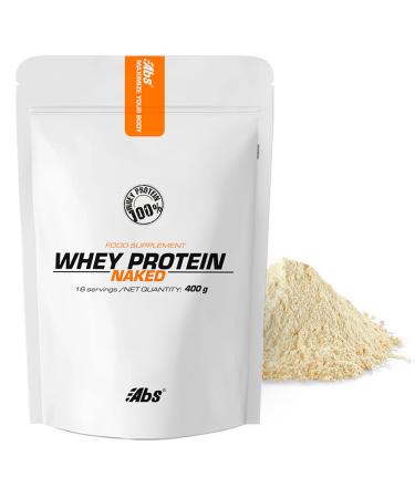 Ab's MAXIMIZE YOUR BODY NAKED WHEY PROTEIN * 16 servings / 400 g * Sports performance (muscle mass) * Satisfied or money back guarantee * Made in France