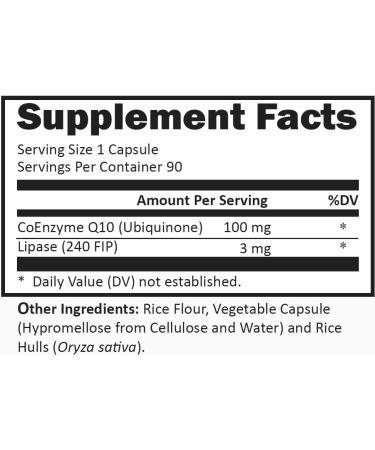 Buy CoQ-10 Formula 90 Caps - Premium Heart Health Supplement | International Shipping Available - Buy Online on GoSupps.com