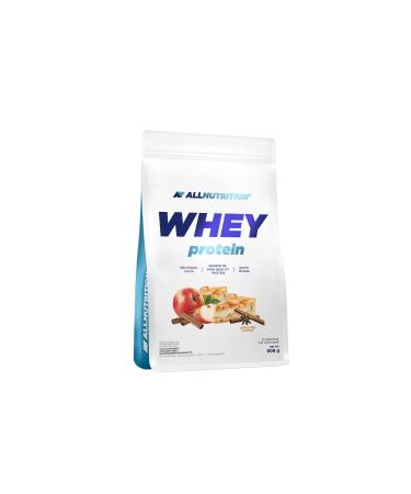 ALLNUTRITION Whey Protein 908g Pack of 1 Whey Protein Powder Muscle Building with Branched Amino Acids BCAA (Apple Pie)