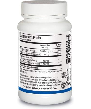 BIOTICS Research Folate 5 Plus: High Potency Folate & B12 for Pregnancy Nutrition & Energy Support - Buy Online on GoSupps.com