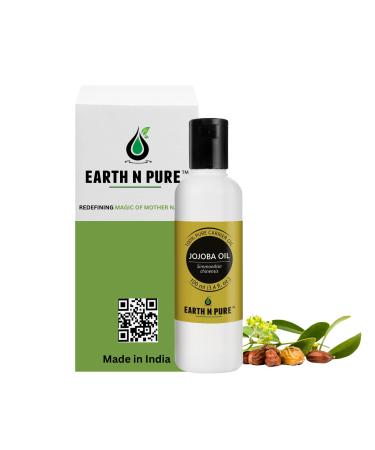 Earth N Pure Jojoba Oil Cold Pressed Natural and Therapeutic Grade for Skin & Hair 100 ml