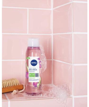 Nivea Naturally Good Essence de Rose and Arricchie Shower Gel with Organic Oil Biodegradable Formula 6 Pieces of 300 ml - Buy Online on GoSupps.com