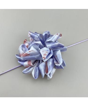 Southjieling 3D Rose Necklace - Versatile Lavender Flower Collarbone Chain & Fashionable Rose-Shape Accessory - Buy Online on GoSupps.com
