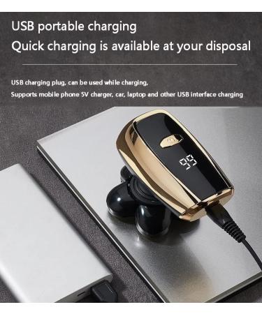 Buy 6 in 1 Rechargeable Electric Razor for Men - IPX7 Waterproof Shaver with 6D Floating Heads | Best Bald Head Shaver for Ultimate Grooming - Buy Online on GoSupps.com