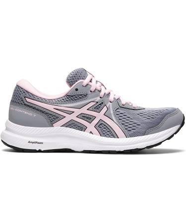 ASICS Women's Gel-Contend 7 Running Shoes - Sheet Rock/Pink Salt (Size 9) - Buy Online on GoSupps.com