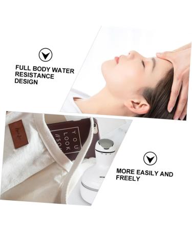 Partykindom 2-in-1 Head Massager | Scalp Massage Device for Stress Relief | White Pebble Gel Tool for Relaxation - Buy Online on GoSupps.com