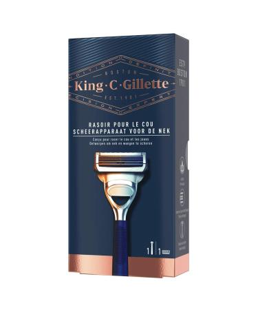 Buy King C. Gillette Shaver - 1 Blade | International Shipping & Best Prices | Smooth Shave Guaranteed - Buy Online on GoSupps.com
