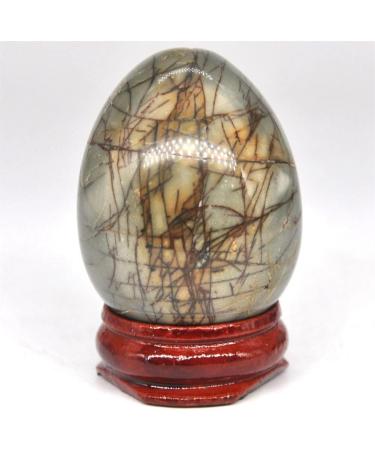 30x40mm Bamboo Jasper Oval Natural Crystal Raw Stones and Minerals FUZEGRDLI - Buy Online on GoSupps.com