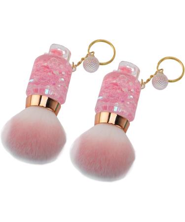 2Pcs Rounded Makeup Brush Brush Brush Brush for Foundation Brush for Beauty Brush Cosmetic Brush Brush Brush Brush Tool Household Brush Highlighter Brush Face Brush Foundation - Buy Online on GoSupps.com