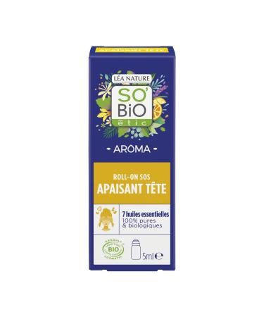 So'Bio étic - SOS soothing head roll-on - Aroma - Cosmebio certified - 5 ml roll-on