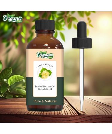  ORGANIC ZING Organic Zing Linden Flower Oil 30 ml Pure and natural oil for aromatherapy massage skincare and DIY formulations - Buy Online on GoSupps.com