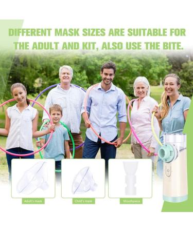 Portable Handheld Mesh Nebulizer for Kids and Adults - Travel and Home Use | Includes Mouthpiece and Replacement Accessories - Buy Online on GoSupps.com