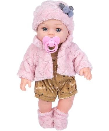 Raxove Realistic Newborn Simulation Doll | Soft Pink Velvet | Includes Clothes & Pacifiers | Perfect Gift for Kids - Buy Online on GoSupps.com