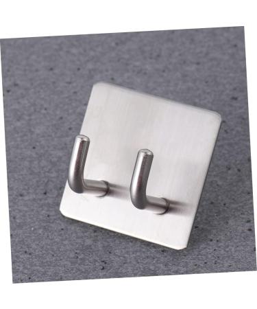 Housoutil 6 Pcs Hangers Clothes Rack Heavy Duty Bike Hooks Towel Hooks No Punching Hooks Metal Bracket - Buy Online on GoSupps.com