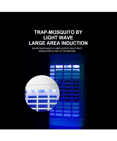 Indoor Low Power Mosquito Killer Lamp Saving Electric Mosquito Killer Lamp 600V Mosquito Killer Lamp Indoor Suitable for Home Kitchen Bedroom Dining Room (White) - Buy Online on GoSupps.com