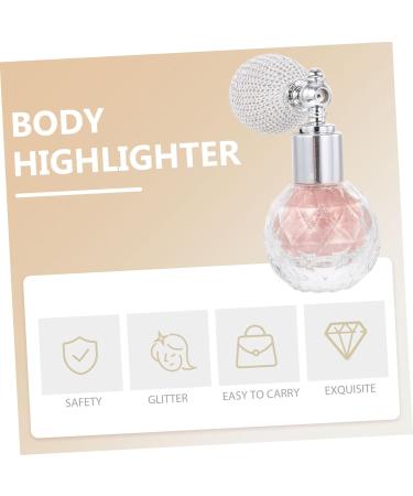 WOFASHPURET Body Glitter Spray 1pc Body Air Bag Powder Highlighters Body Powder Sprayer Body Highlighter Sprayer Travel Filling Pink medium - Buy Online on GoSupps.com