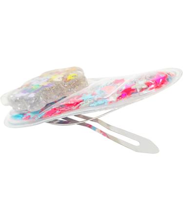 Luv Her Toys For Girls 6pc Cute Hair Clips For Girls with favorite character charms Toys Magical Confetti Hair Clips for Kids Toddler Hair Accessories for Girls Ages 3+ - Buy Online on GoSupps.com