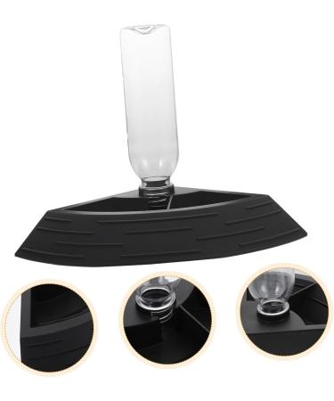 BUGUUYO Turtle Drinker Lizard Water Bowls Automatic Lizard Waterer Pet Food Feeder Reptile Reptisoil Plastic 17X17X3.5CM Black - Buy Online on GoSupps.com