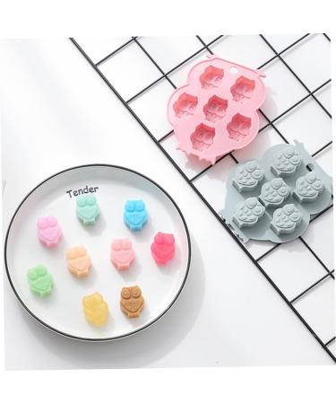 Ciieeo 2pcs Silicone Mold Clay Molds Handmade Making Mold Candy Trays Pan Cookie Baking Molds Muffin Cupcake Mold Animal Baking Spring Silicone DIY Silica Gel Chocolate Mold Self Made 12.7x10.7x1.7cm Blue - Buy Online on GoSupps.com