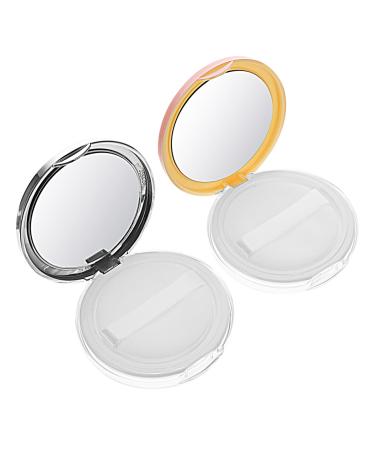 SOESFOUFU 2pcs Powder Box Empty Box Shampoo Case Loose Powder Compact Makeup Powder Jar Bulk Powder Bottle As