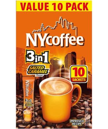 Coffee Salted Caramel 3in1 Extra Value Pack 10 Sachets | Pick Any Number of Pack - Buy Online on GoSupps.com