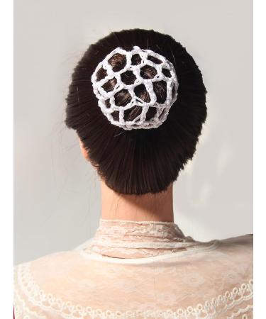 12pcs Women Hair Nets for Bun - Elastic Ballet Dance Bun Cover - Styling Accessories - Buy Online on GoSupps.com