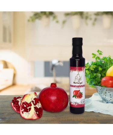  PERGAMO Natural Flavor Permium Original Pomegranate Syrup 340 Gr. 2 pieces | No Additives Without Sugar | 100% Vegan and Natural Pomegranate Syrup | 100% Handmade Pomegranate Syrup (Pack of 2) - Buy Online on GoSupps.com