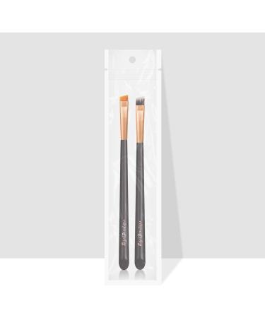 RoyalBeautiqua Makeup Brushes Set Make up Brushes EYE Brush Wing Liner Eyebrow Brush Premium Quality BELLA FIBRE II Make a Glamorous EYEBROW and EYE-SHADOW - Buy Online on GoSupps.com