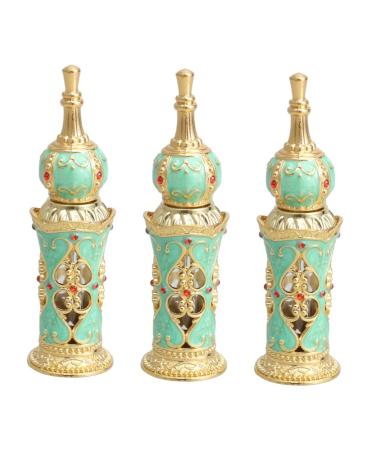 FRCOLOR Perfume travel perfumes for women decorative glass perfume tube women perfume bottle anointing oil vintage perfume retro frosted bottle antique aromatherapy bottle Travel