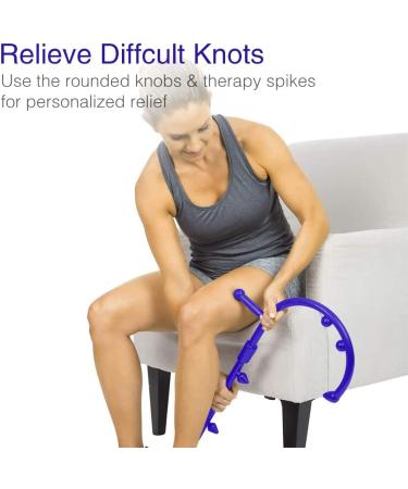 DREAM&GLAMOUR Self Trigger Point Therapy Massager - Back Self Massager Stick for Men and Women - Buy Online on GoSupps.com