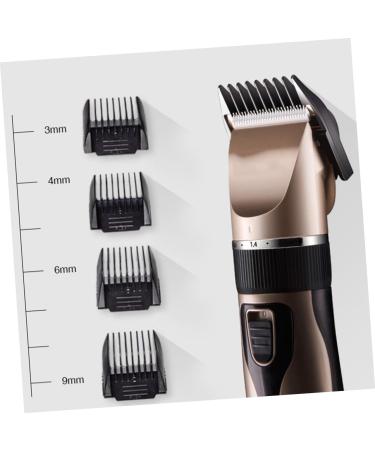 minkissy 1 Set Hair Trimmers Electric Haircut Supplies Hair Cutting Tool Hair Clipper Aldult Golden Hair Clipper for Barbershop Hair Clipper - Buy Online on GoSupps.com