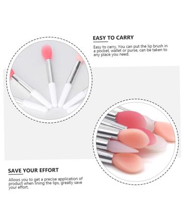 Buy Balacoo 18 Pcs Sleep Lip Balm Spoon Set - Silicone Makeup Applicator & Lipstick Brush - Perfect for Lip Makeup - Bulk Sponges & Tools for Flawless Application - Buy Online on GoSupps.com