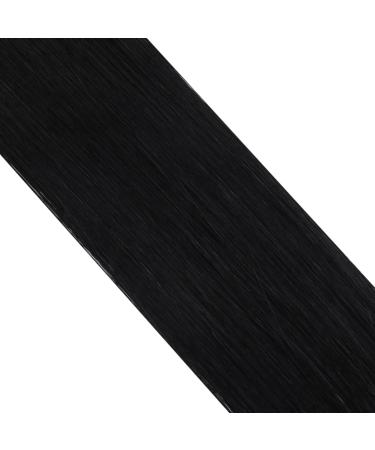 Moresoo Virgin Tape-In Extensions | Real Hair Remy Tapes | Invisible Adhesive Extensions | 5 Pieces 55 cm #1 - Buy Online on GoSupps.com