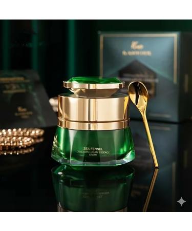 NAO Sea Fennel Collagen Cream Essence Hypoallergenic Lightweight Gel Deep Hydration for All Skin Types Unisex Facial Skincare Luxury Packaging with Gold Accents - Buy Online on GoSupps.com