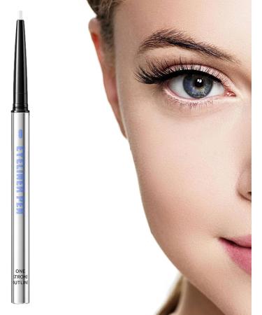 Eye Pencil Eyeliner - Waterproof Eyeliner Pencil Eyeliner for Delicate Liners | 6 Colors Vitamin E Super Slim Nib Eyeliners for Natural Bold Eye Makeup Easy to Remove Fanelod Milky White - Buy Online on GoSupps.com
