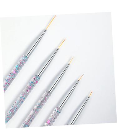 2sets Nail Art Drawing Pen Nail Tools Wire Pulling Tools Manicure for Nails Nail Art Liner Fashion Nail Art Pen Miniature Painting Nail Line Eyeliner Brush - Buy Online on GoSupps.com