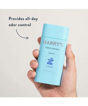 Harry's Men's Aluminum-Free Deodorant Variety Pack - 3 Count (Stone, Shiso, Redwood) - Odor Control - Buy Online on GoSupps.com