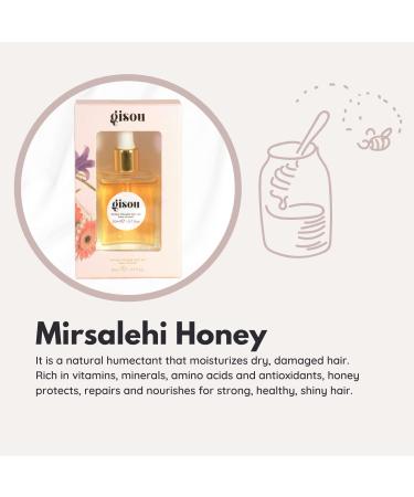 Gisou Honey Infused Hair Oil 0.7 oz - Nourishing Hair Treatment 20ml - 0.68 Fl Oz - Buy Online on GoSupps.com