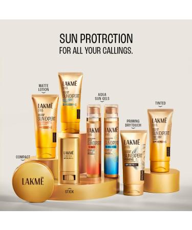 Buy Lakme Sun Expert SPF 50 PA+++ Ultra Matte Gel 100 ml - Best Sunscreen for Oily Skin | International Shipping Available - Buy Online on GoSupps.com