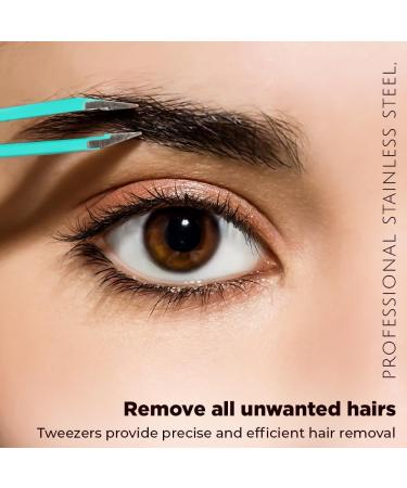 Majestics Weird Tweezers - Professional Stainless Steel Precision Eyebrow Tweezers with Beveled Tips | Best for Your Daily Beauty Routine - Buy Online on GoSupps.com