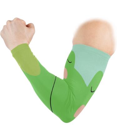 ZZKKO Frog Cooling Arm Sleeves - UV Sun Protection for Men & Women | Ideal for Running Golf & Cycling - 1 Pair - Buy Online on GoSupps.com