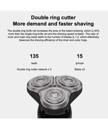 Buy Electric Razor for Men | Wet & Dry Cordless Rotary Shavers | Easy to Use & Store | International Shipping Available - Buy Online on GoSupps.com