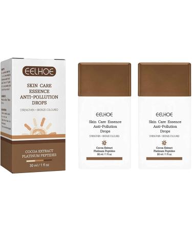 Dous Seru Ms Liquid Bronzing Drops 2 bottles of 30ml face bronzing cream. Liquid bronzing cream for a radiant bronzed glow.