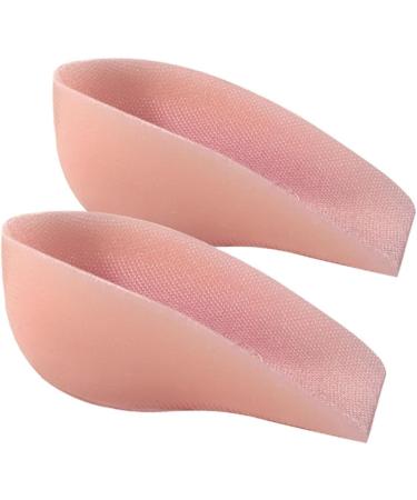 NOLITOY Height Increase Insoles - 3 Pairs Shoe Inserts for Heels Pink Translucent Cushions Comfortable Plantar Heel Cups for Men - Buy Online on GoSupps.com