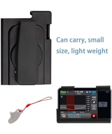 Diabetic Insulin Pump Holder | 360 Swivel Belt Clip for Medtronic MiniMed Pumps: 770G, 670G, 630G, 640G, 780G | Black Pump Case - Buy Online on GoSupps.com