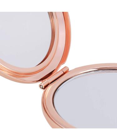 ElegantPark Personalized Compact Mirror - Engraved Birthday Gift for Daughter - Rose Gold Travel Makeup Mirror from Mom & Dad - Buy Online on GoSupps.com