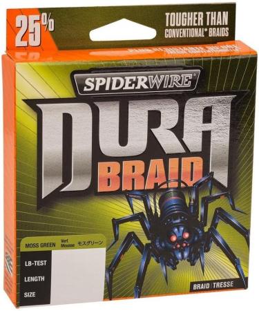 SpiderWire DuraBraid Moss Green Braid Fishing Line 10lb - 150yd - Buy Online on GoSupps.com