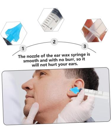 Mobestech 6pcs Ear Wax Removal Kit Gentle Ear Cleaning Tools for Home Use Includes Safe Nozzle - Buy Online on GoSupps.com
