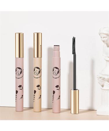 Metal Mascara Wand 3D Plump Waterproof Sweat-proof Long Lasting Mascara 3.5ml Glitter Top Coat with Stars - Black - Buy Online on GoSupps.com